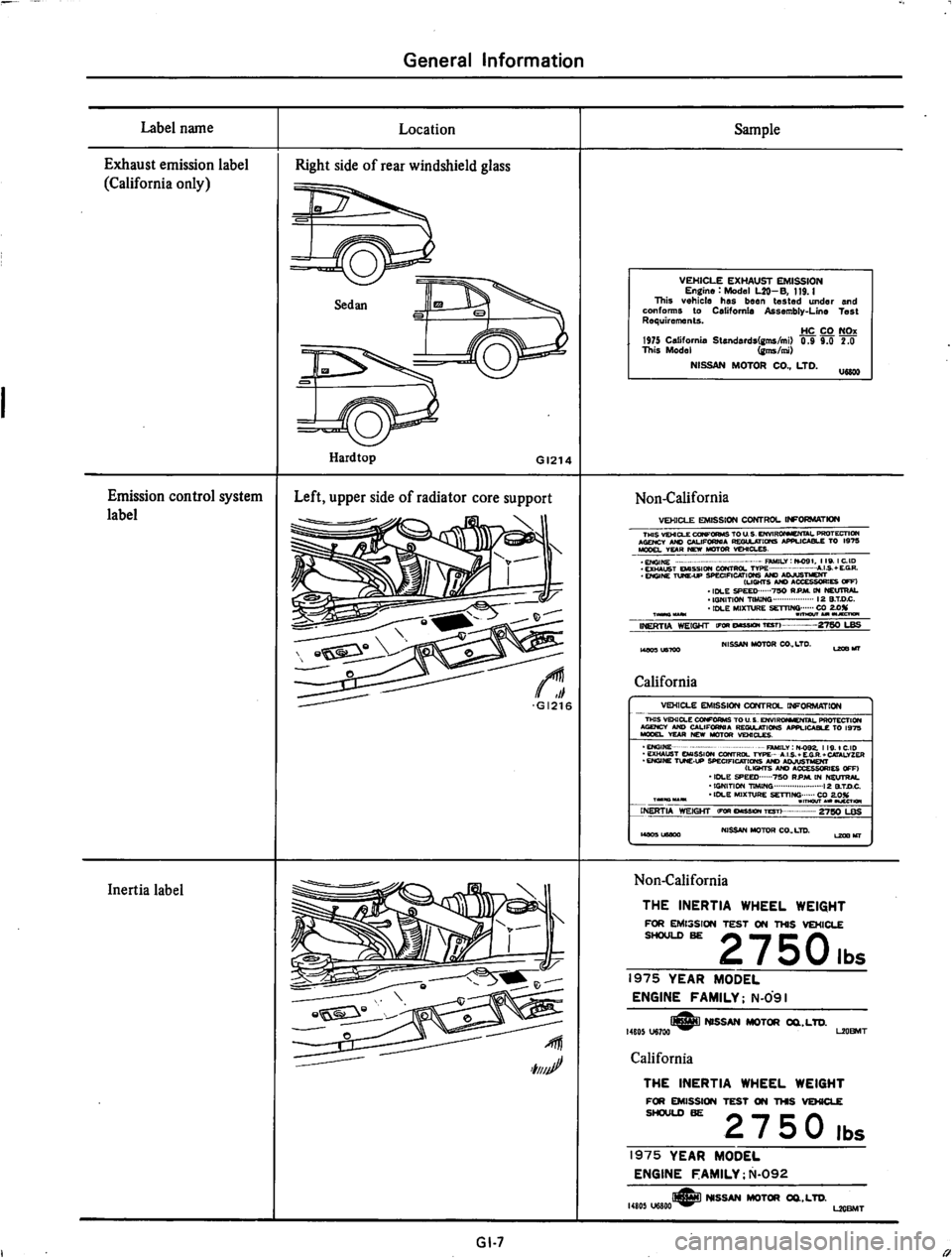 DATSUN 710 1975 User Guide 
