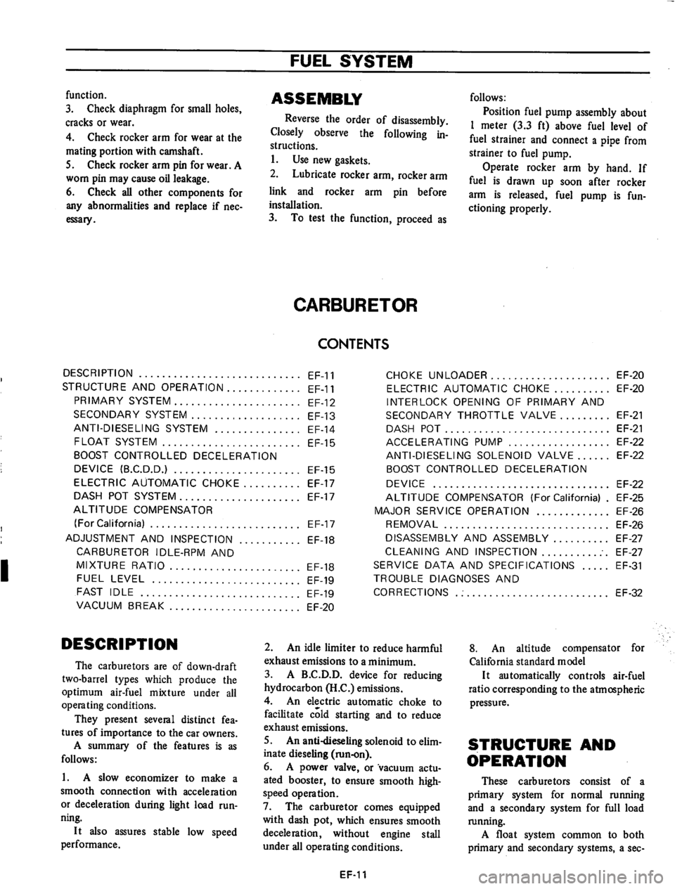 DATSUN 710 1975  Service Manual 