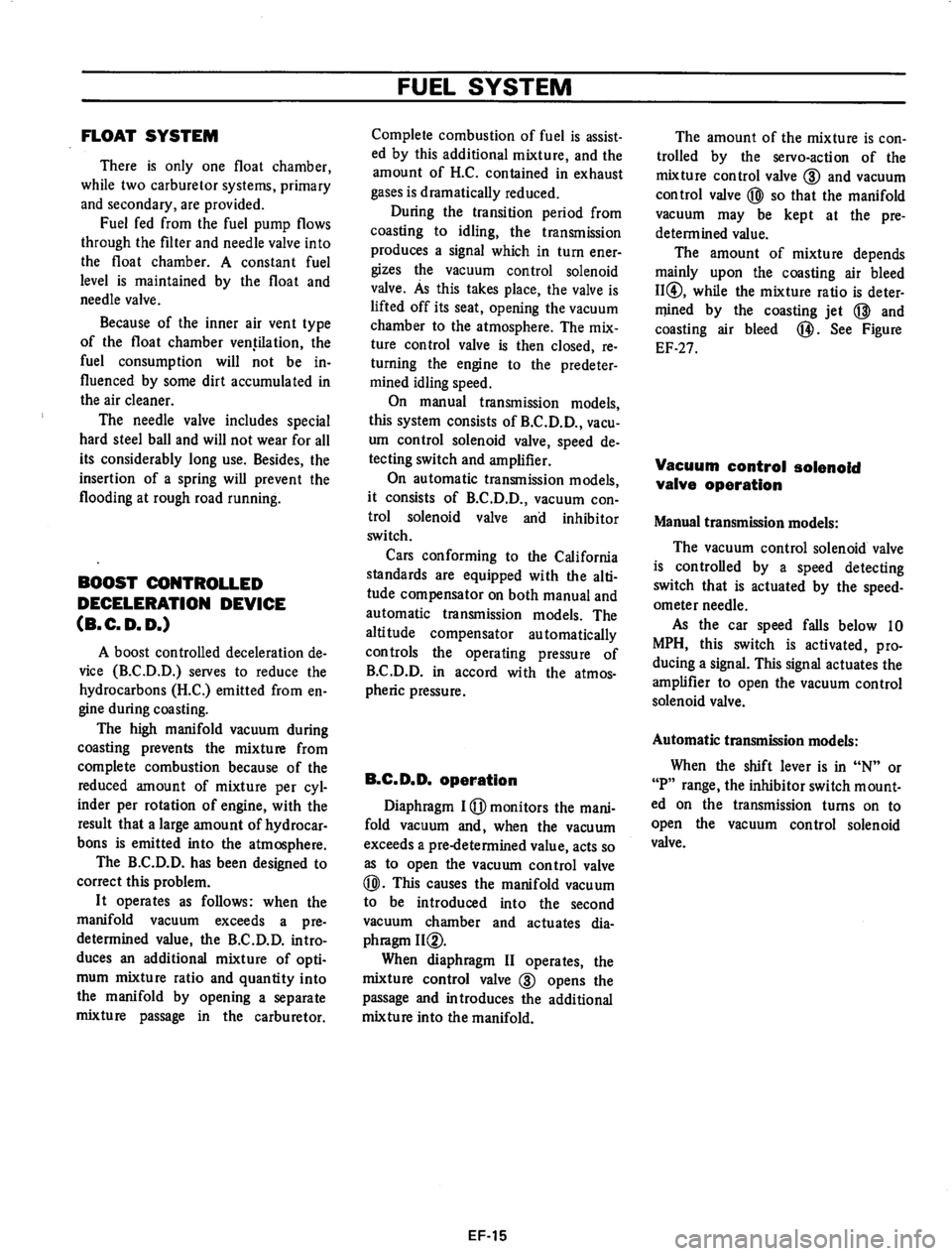 DATSUN 710 1975  Service Manual 