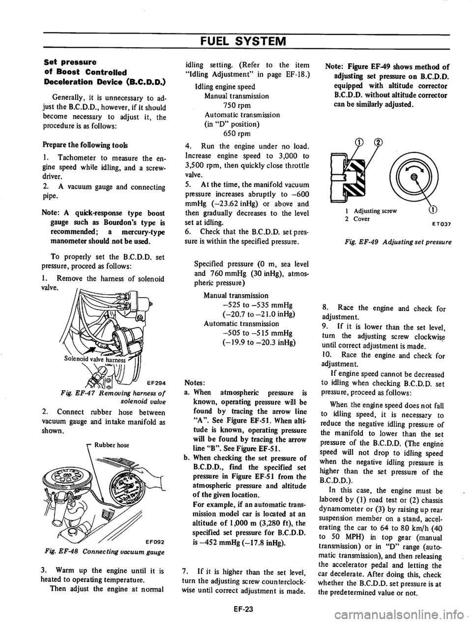 DATSUN 710 1975  Service Manual 