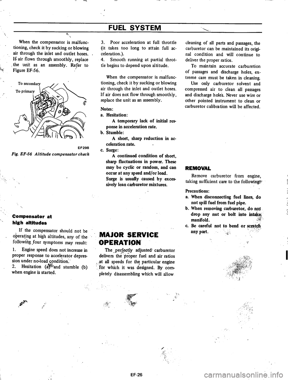 DATSUN 710 1975  Service Manual 
