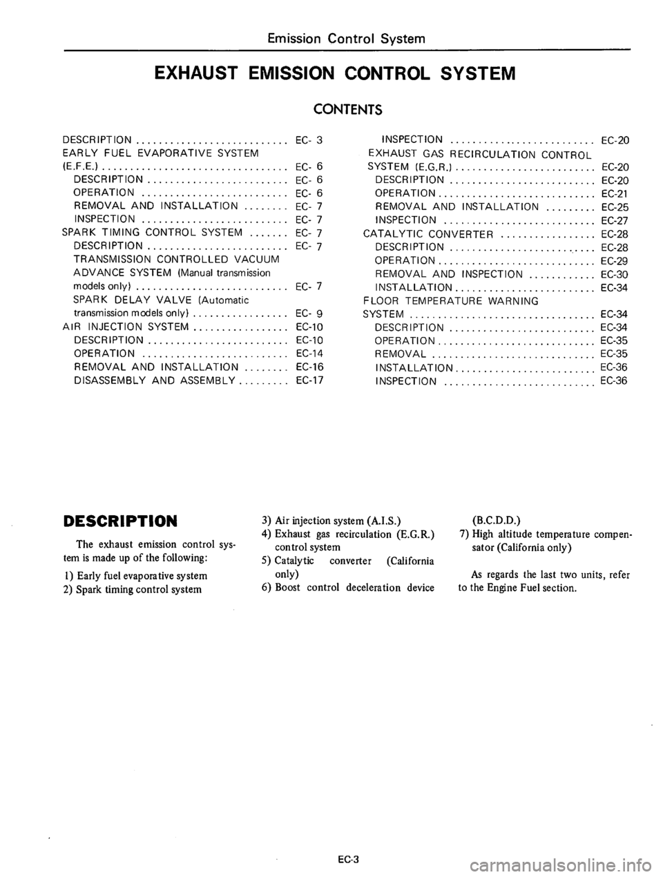 DATSUN 710 1975  Service Manual 