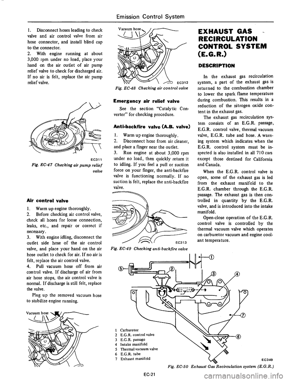 DATSUN 710 1975  Service Manual 
