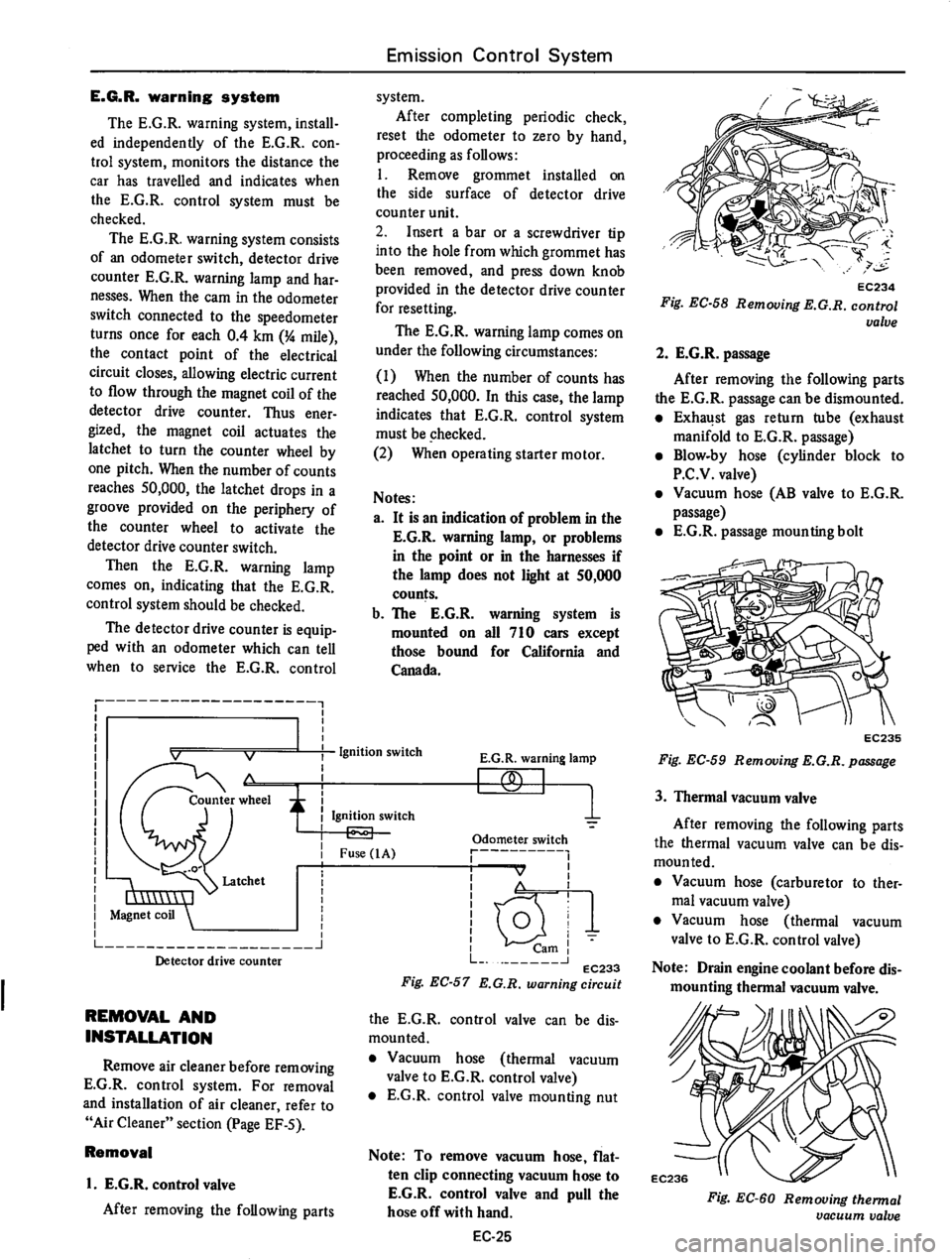 DATSUN 710 1975  Service Manual 