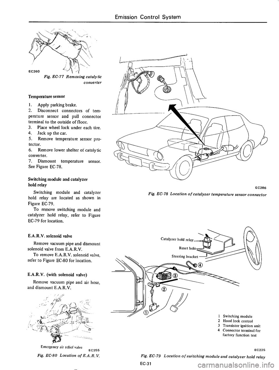 DATSUN 710 1975  Service Manual 