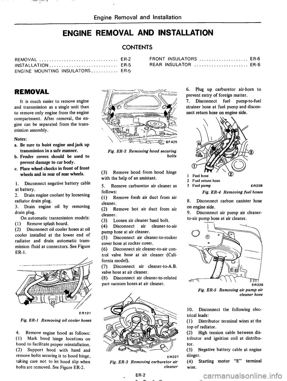 DATSUN 710 1975  Service Manual 