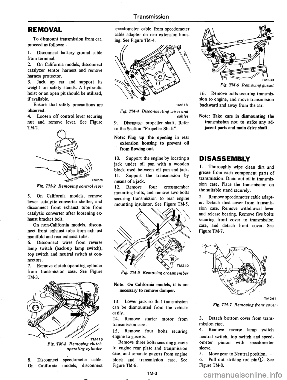 DATSUN 710 1975  Service Manual 