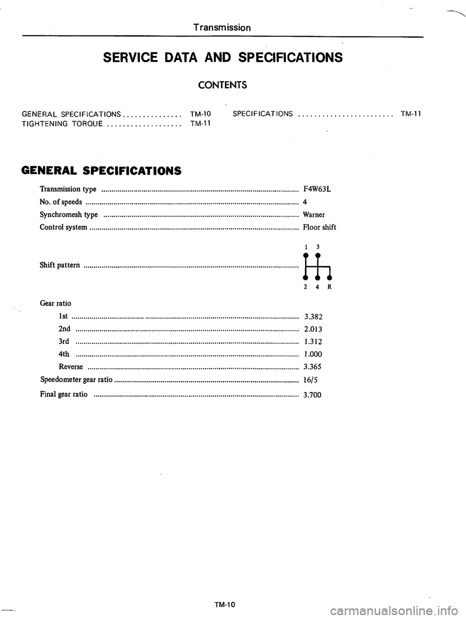 DATSUN 710 1975  Service Manual 