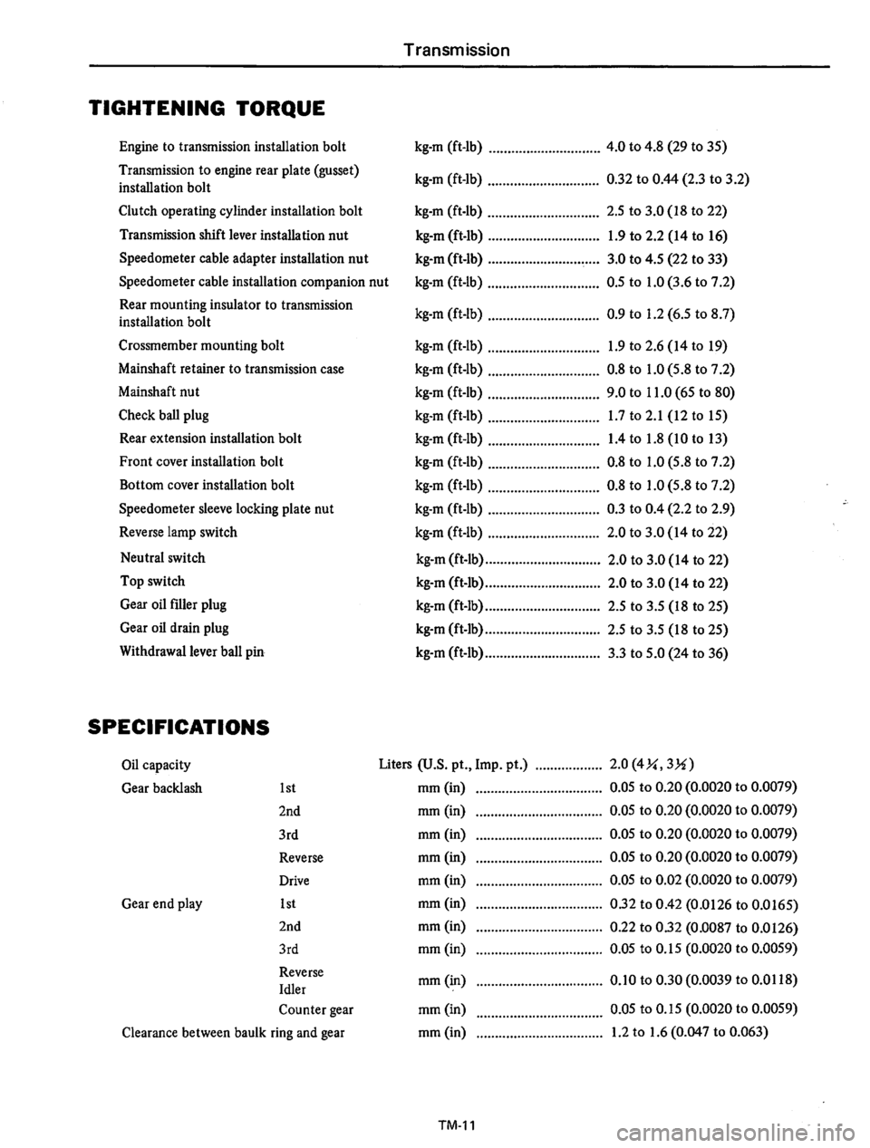 DATSUN 710 1975  Service Manual 