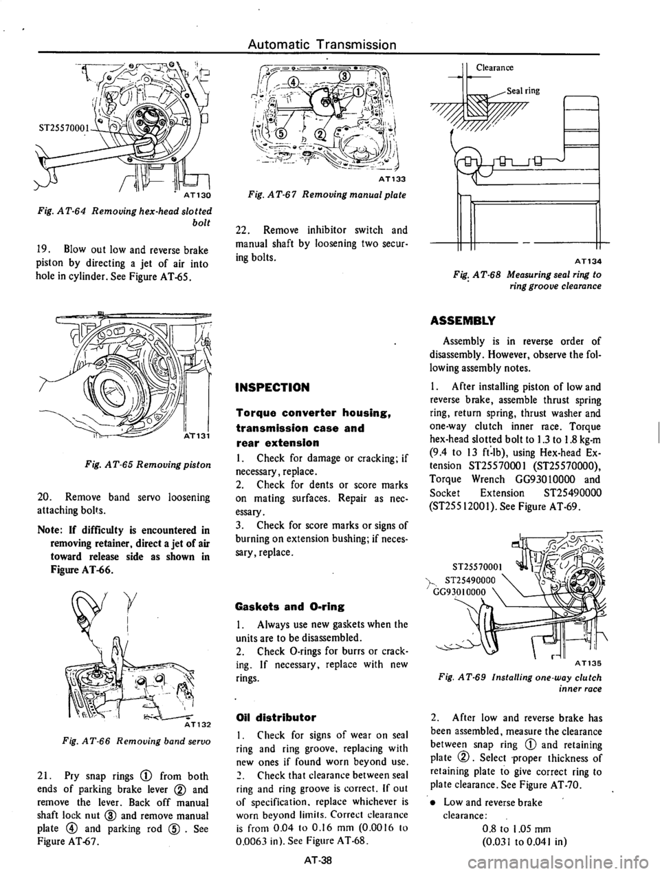 DATSUN 710 1975  Service Manual 