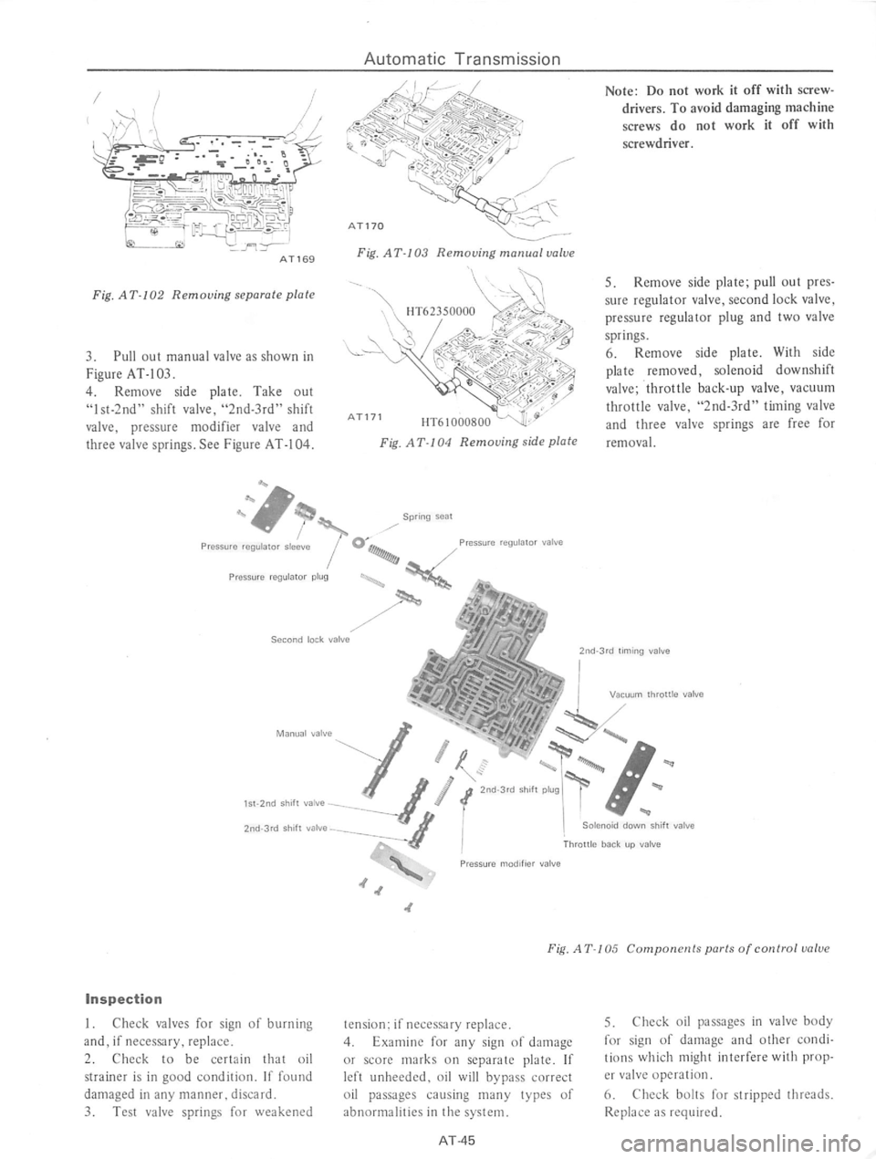 DATSUN 710 1975  Service Manual 