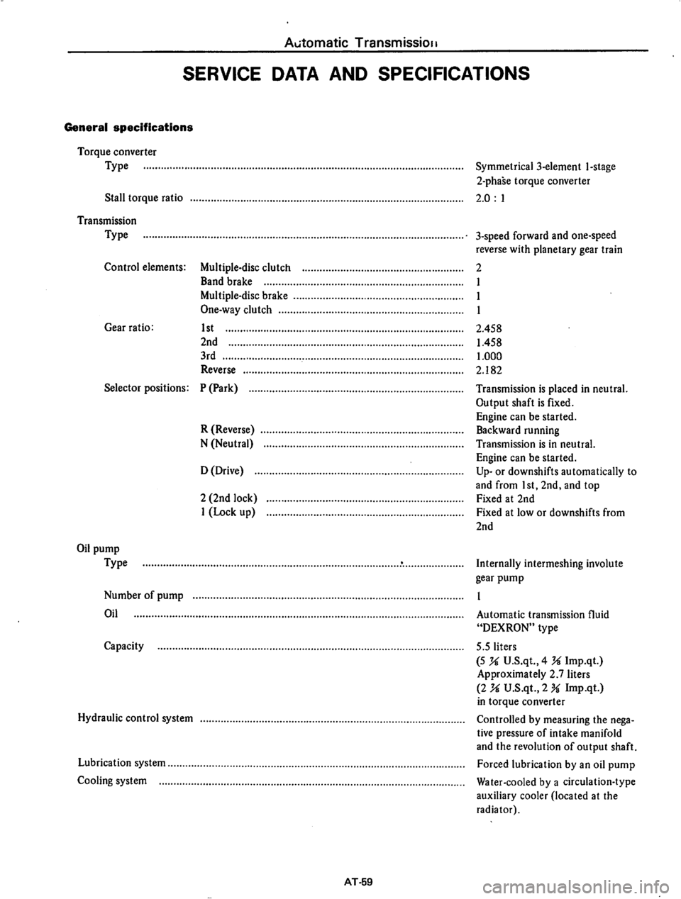 DATSUN 710 1975  Service Manual 
