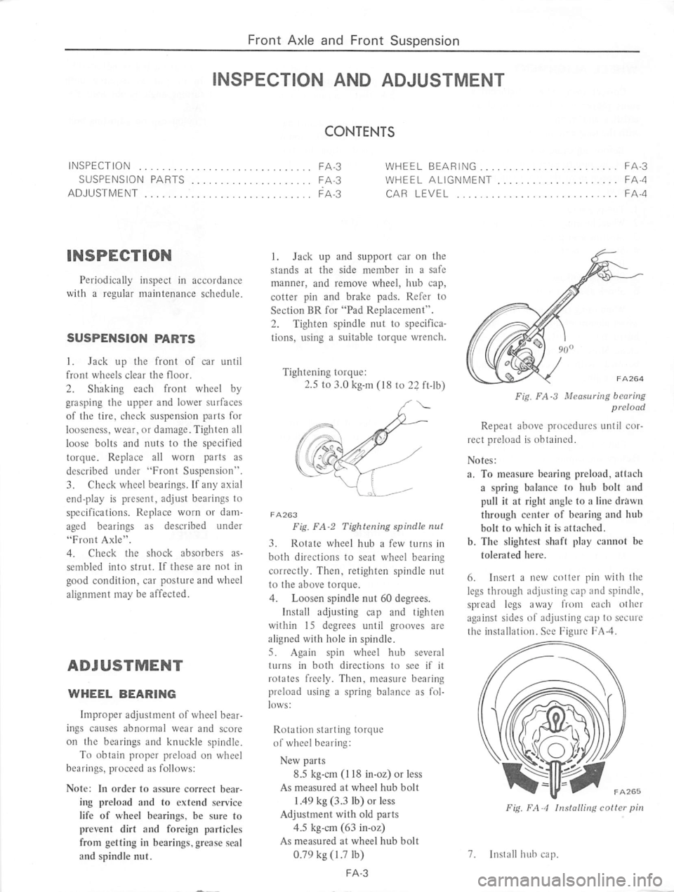 DATSUN 710 1975  Service Manual 