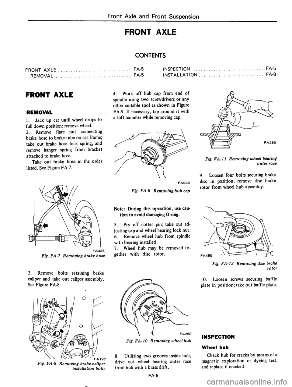 DATSUN 710 1975  Service Manual 