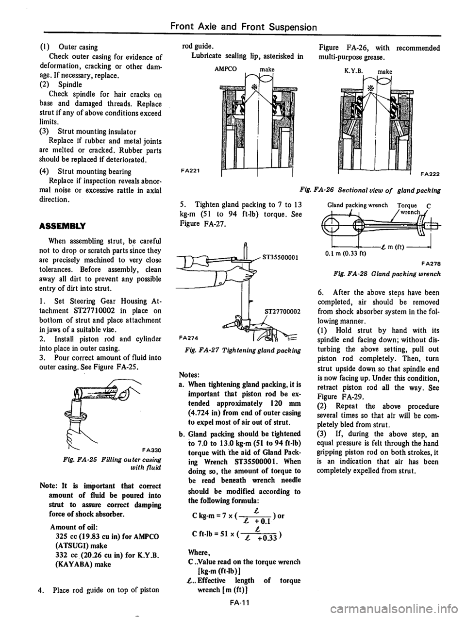 DATSUN 710 1975  Service Manual 
