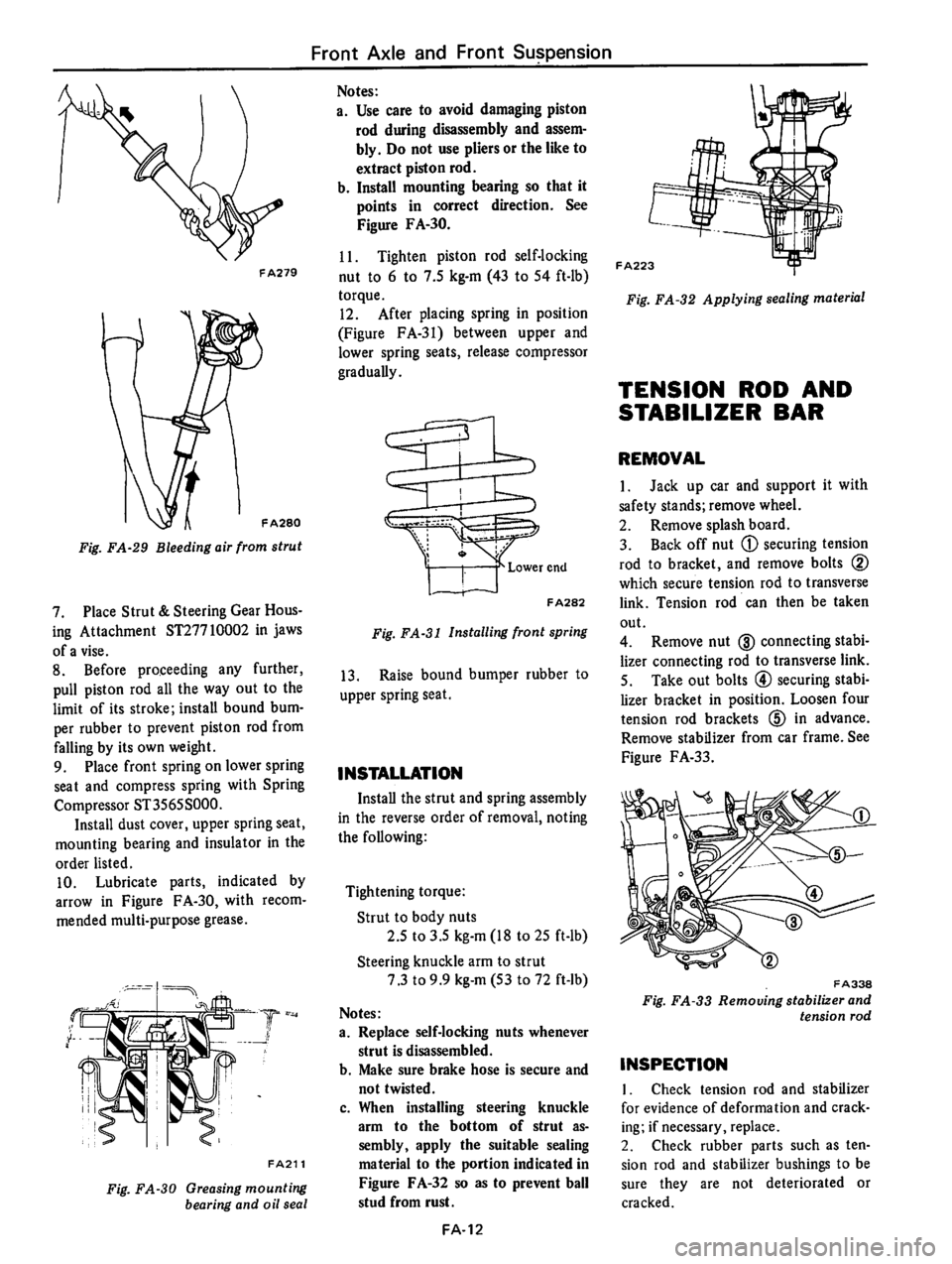 DATSUN 710 1975  Service Manual 