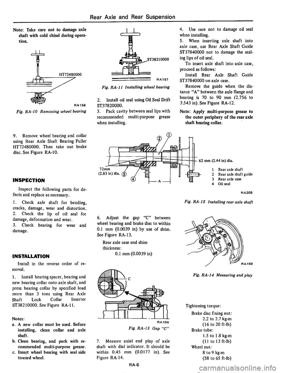 DATSUN 710 1975  Service Manual 