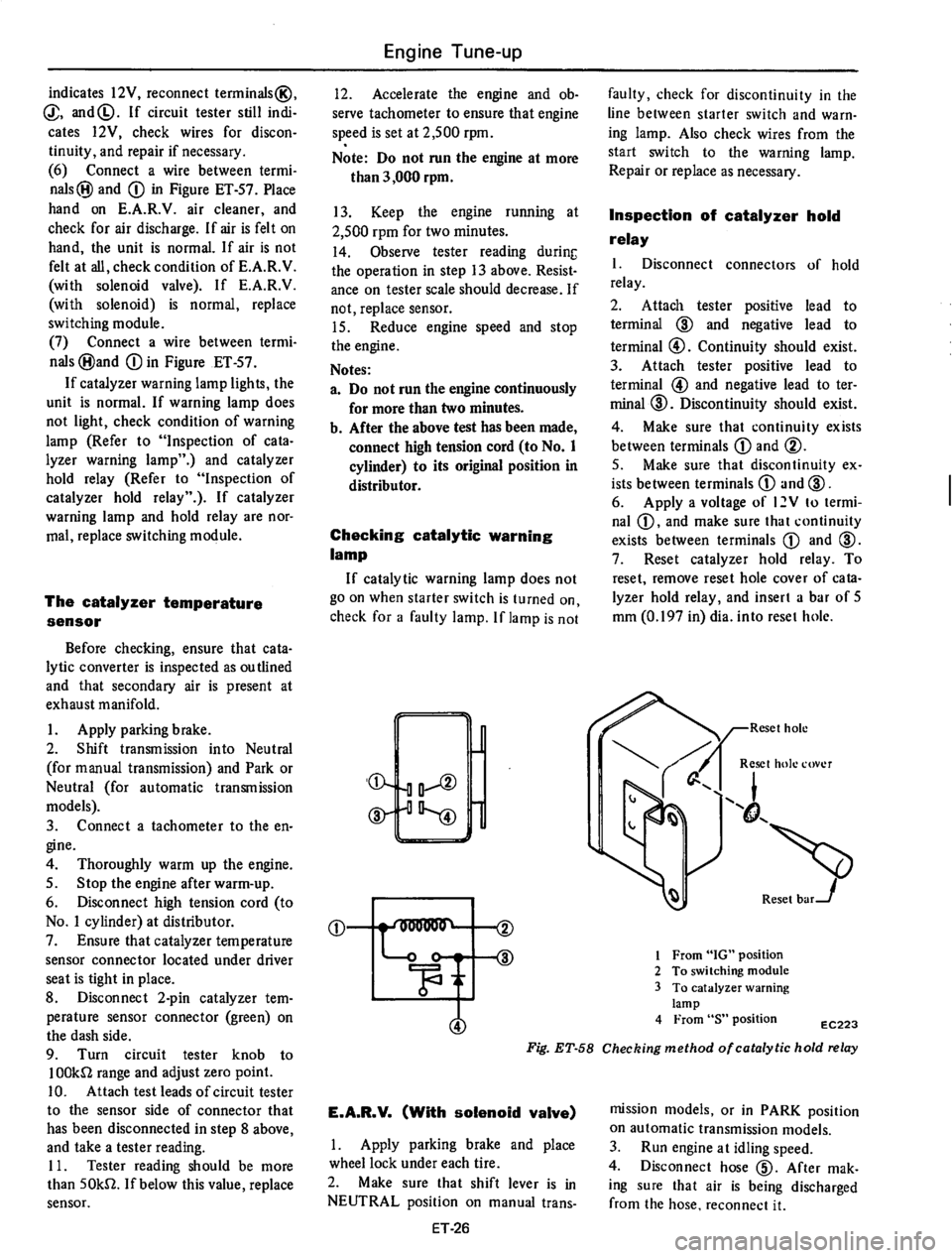 DATSUN 710 1975 Workshop Manual 