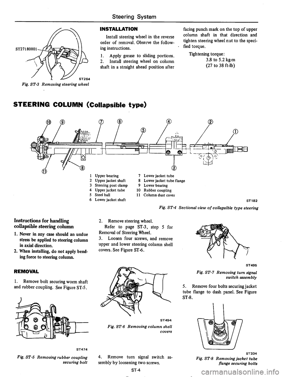 DATSUN 710 1975  Service Manual 