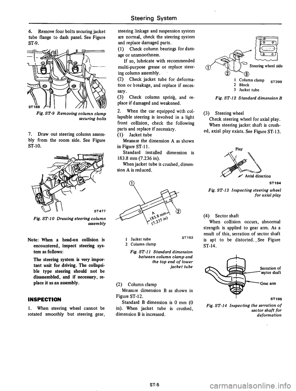 DATSUN 710 1975  Service Manual 