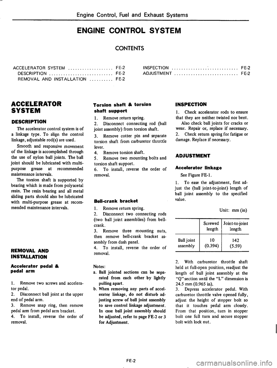 DATSUN 710 1975  Service Manual 