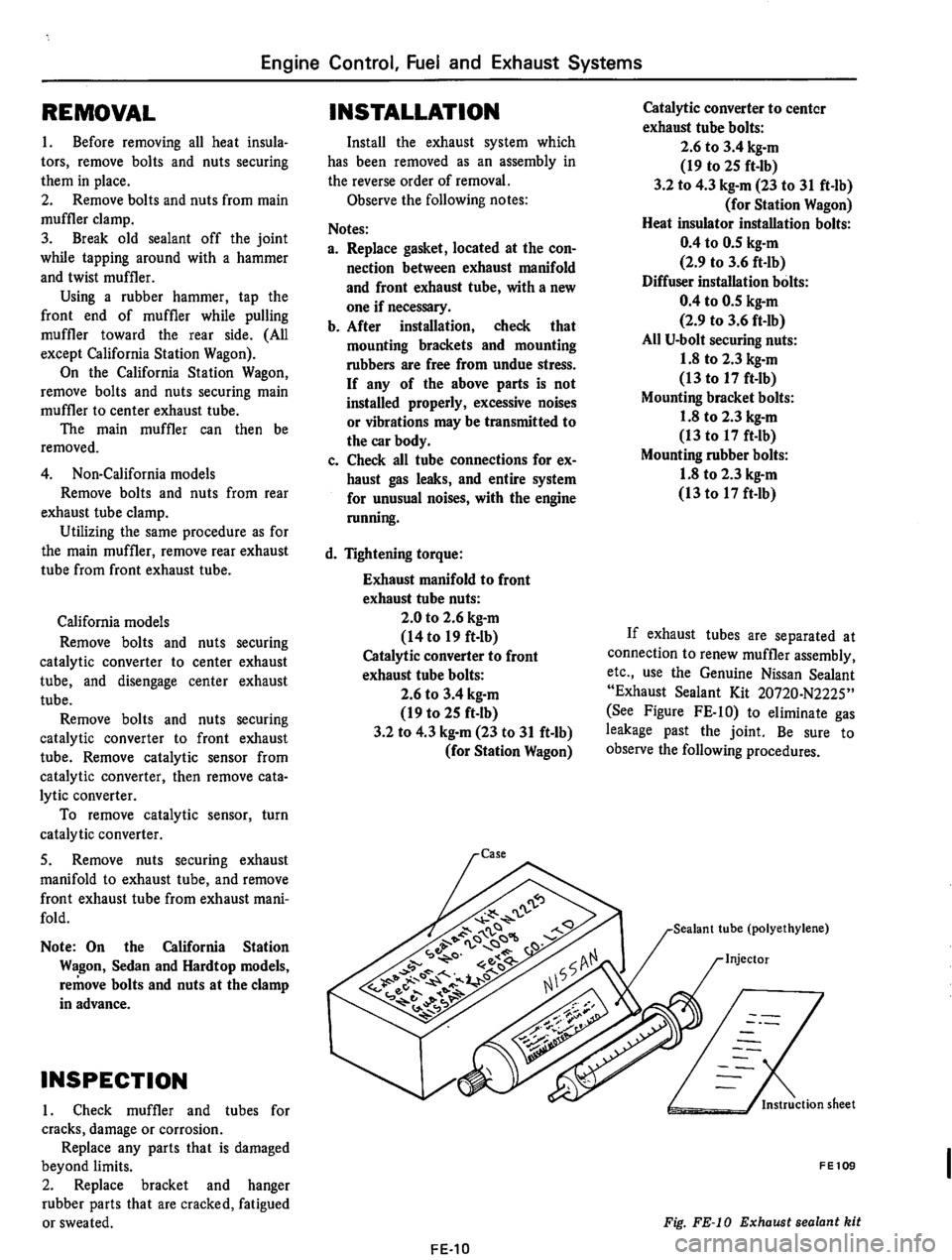 DATSUN 710 1975  Service Manual 