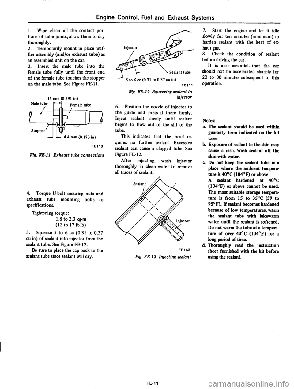DATSUN 710 1975  Service Manual 
