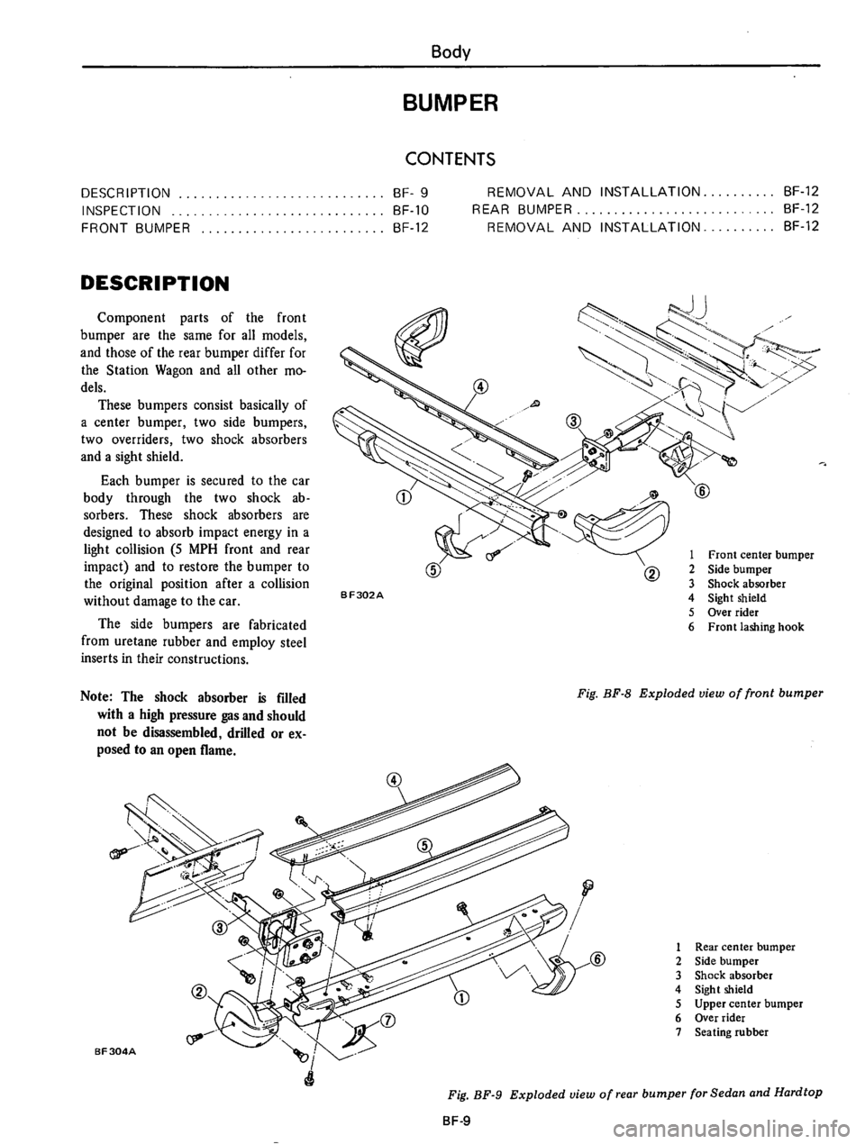 DATSUN 710 1975  Service Manual 