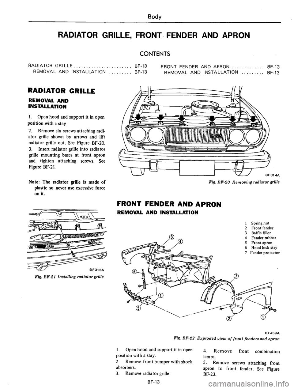 DATSUN 710 1975  Service Manual 