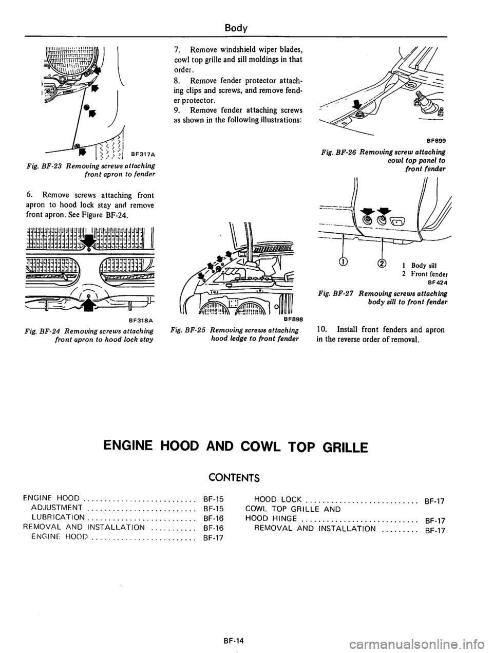 DATSUN 710 1975  Service Manual 