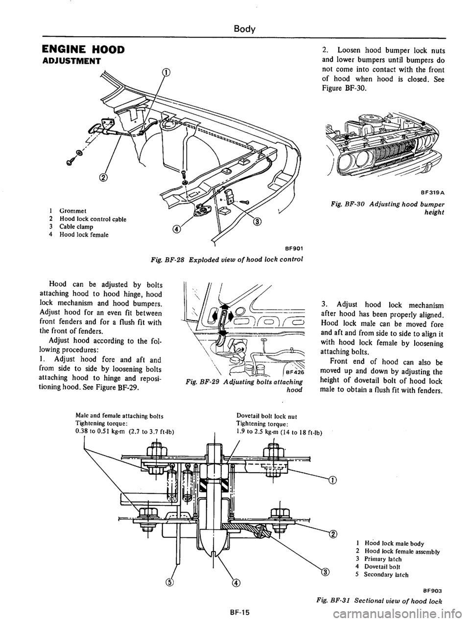 DATSUN 710 1975  Service Manual 