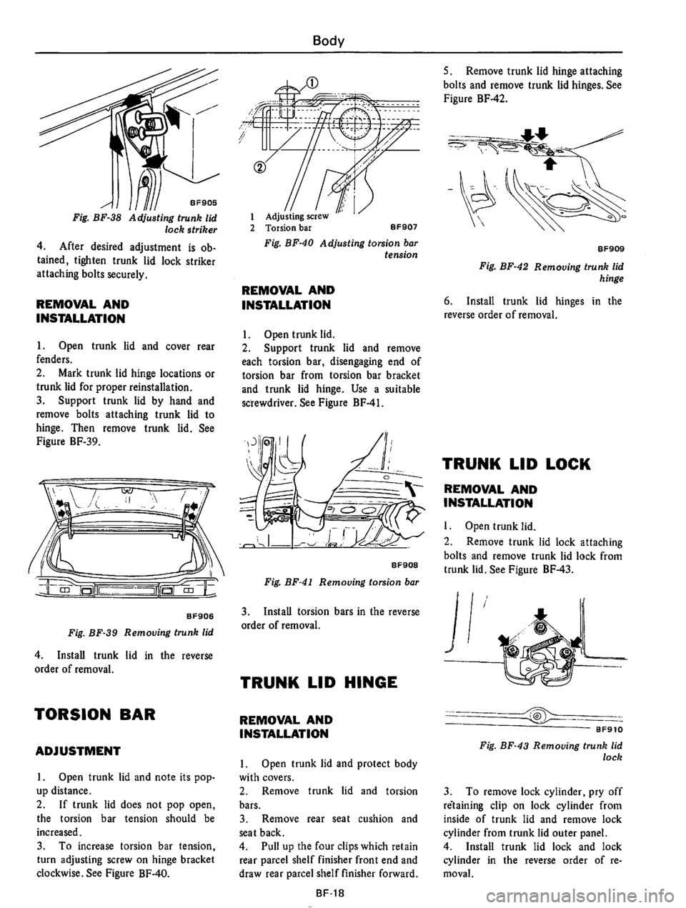 DATSUN 710 1975  Service Manual 