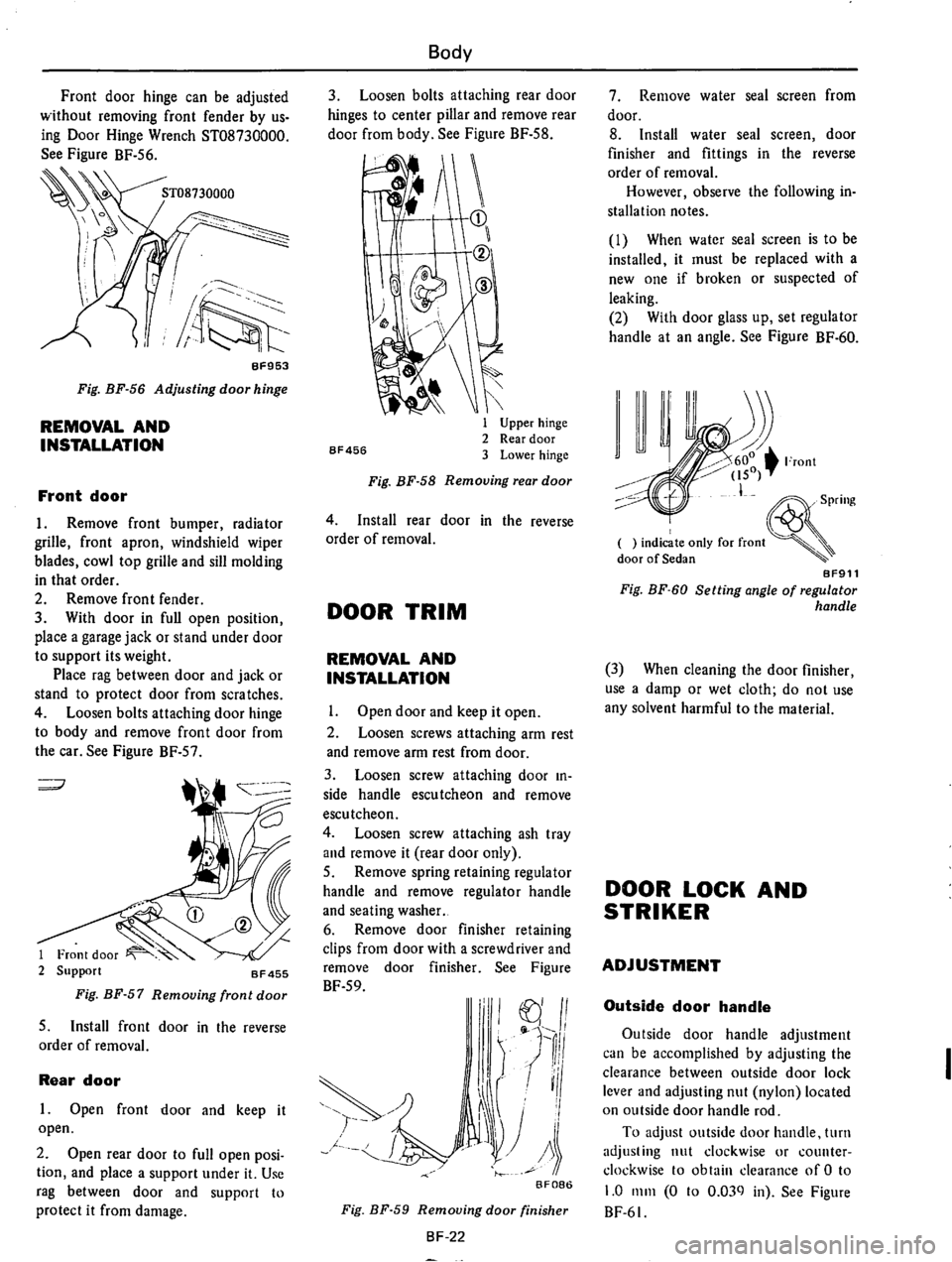 DATSUN 710 1975  Service Manual 