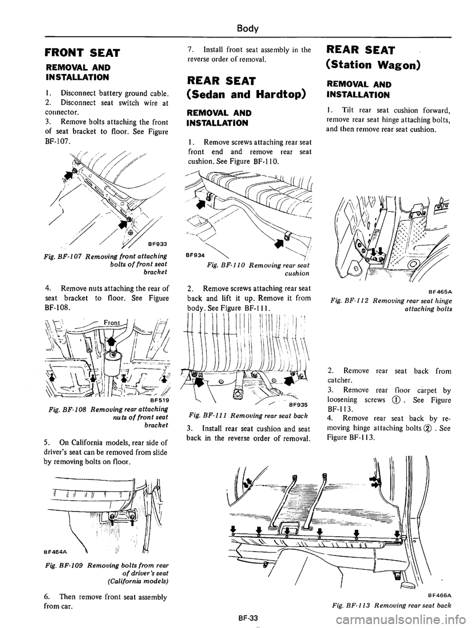 DATSUN 710 1975  Service Manual 