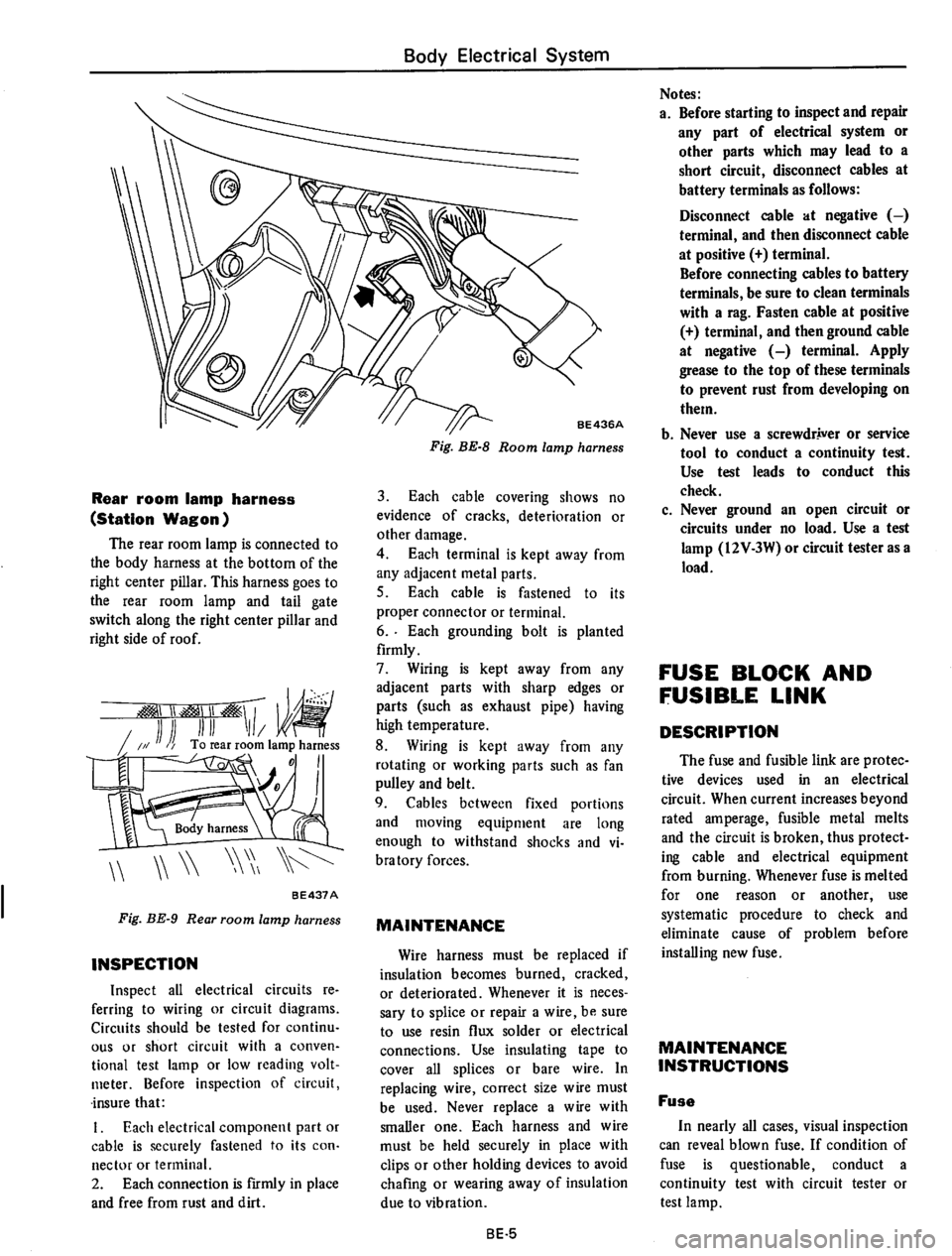 DATSUN 710 1975  Service Manual 