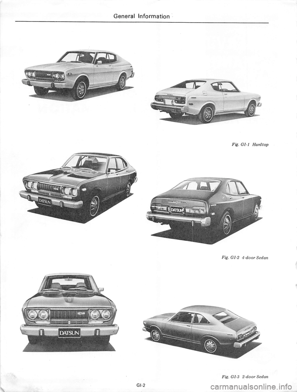 DATSUN 710 1975  Service Manual 