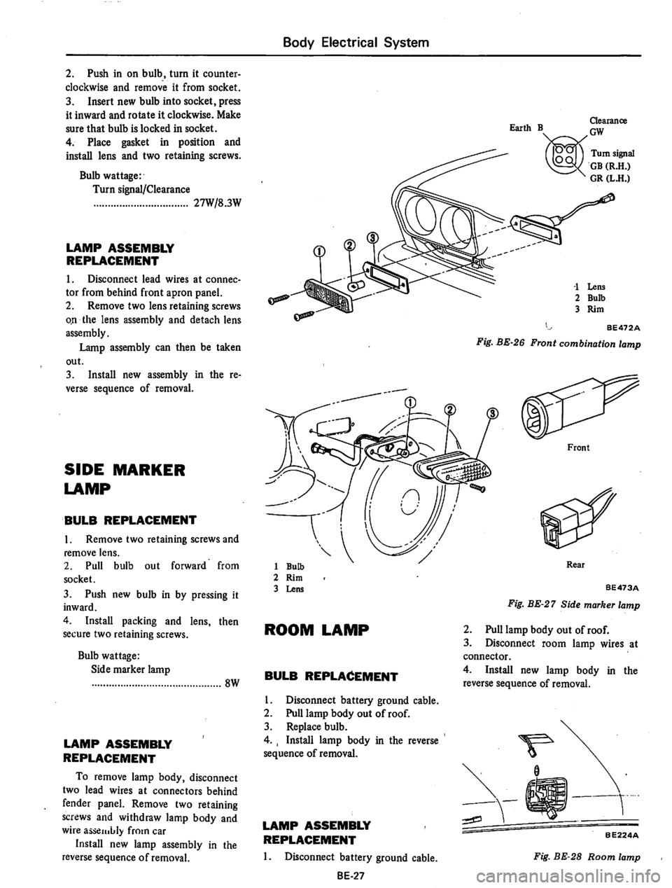 DATSUN 710 1975  Service Manual 