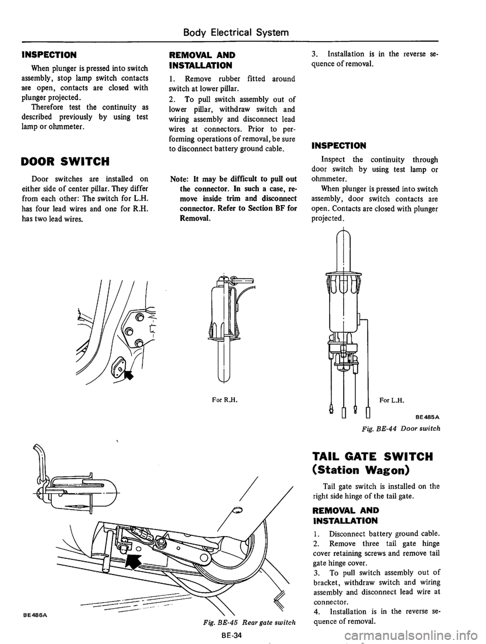 DATSUN 710 1975  Service Manual 