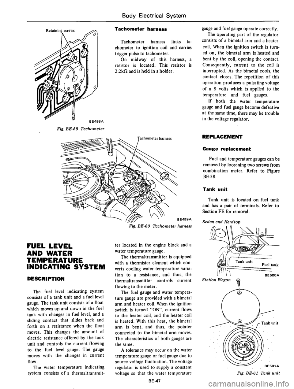 DATSUN 710 1975  Service Manual 