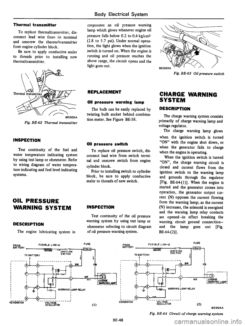 DATSUN 710 1975  Service Manual 
