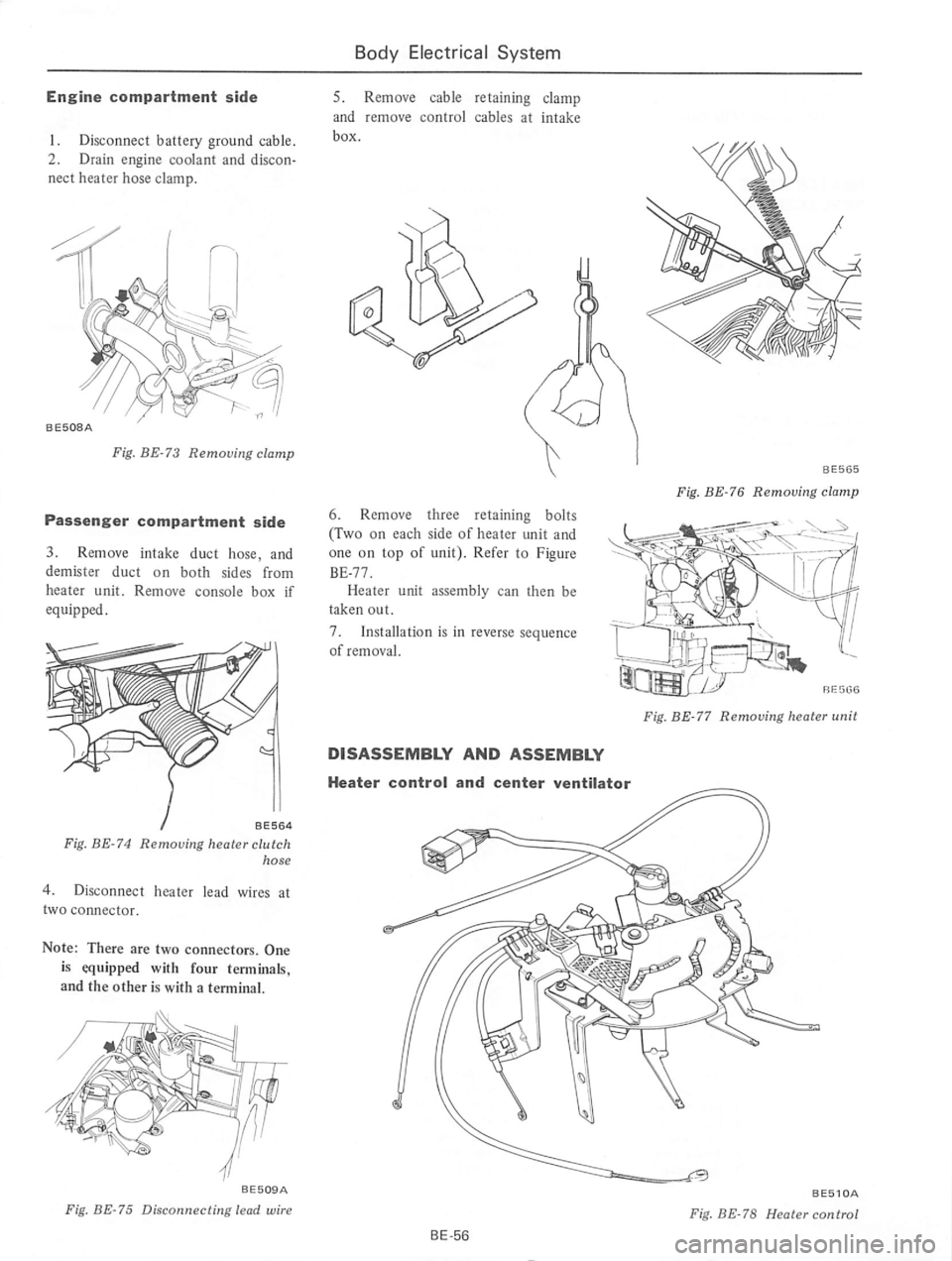 DATSUN 710 1975  Service Manual 