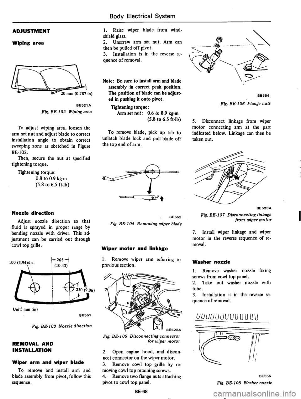 DATSUN 710 1975  Service Manual 