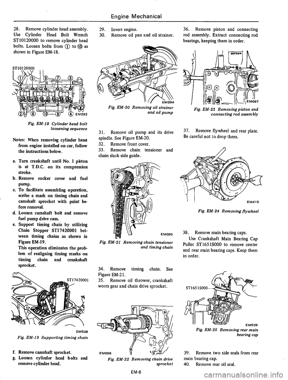 DATSUN 710 1975 Workshop Manual 