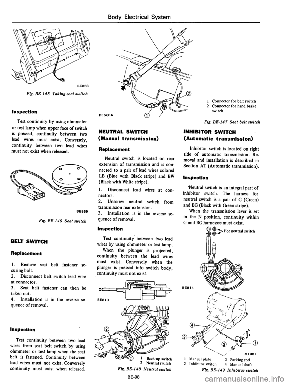 DATSUN 710 1975  Service Manual 