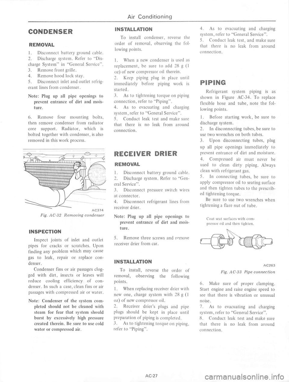 DATSUN 710 1975  Service Manual 