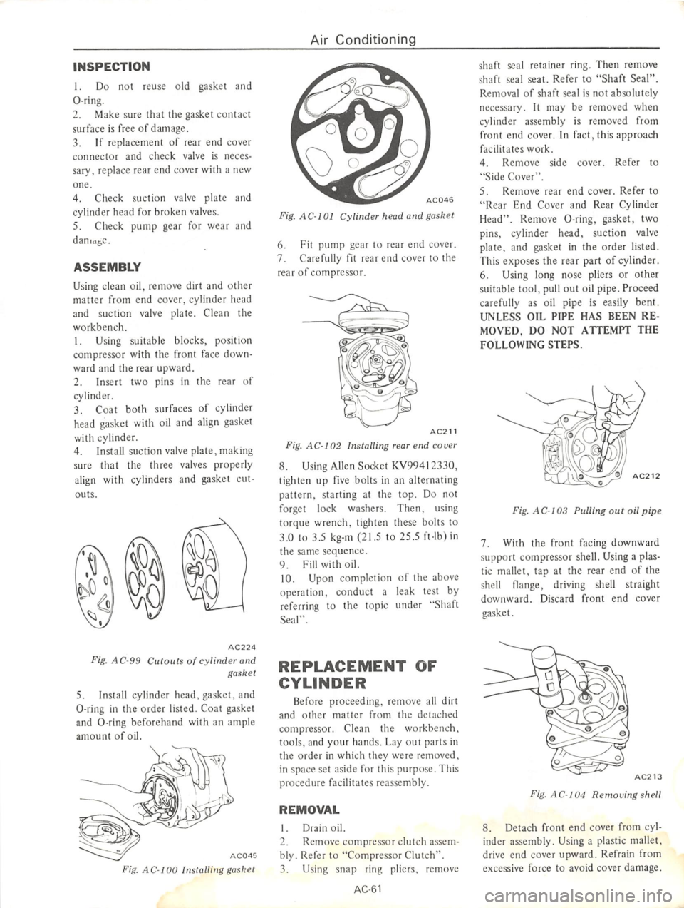 DATSUN 710 1975  Service Manual 