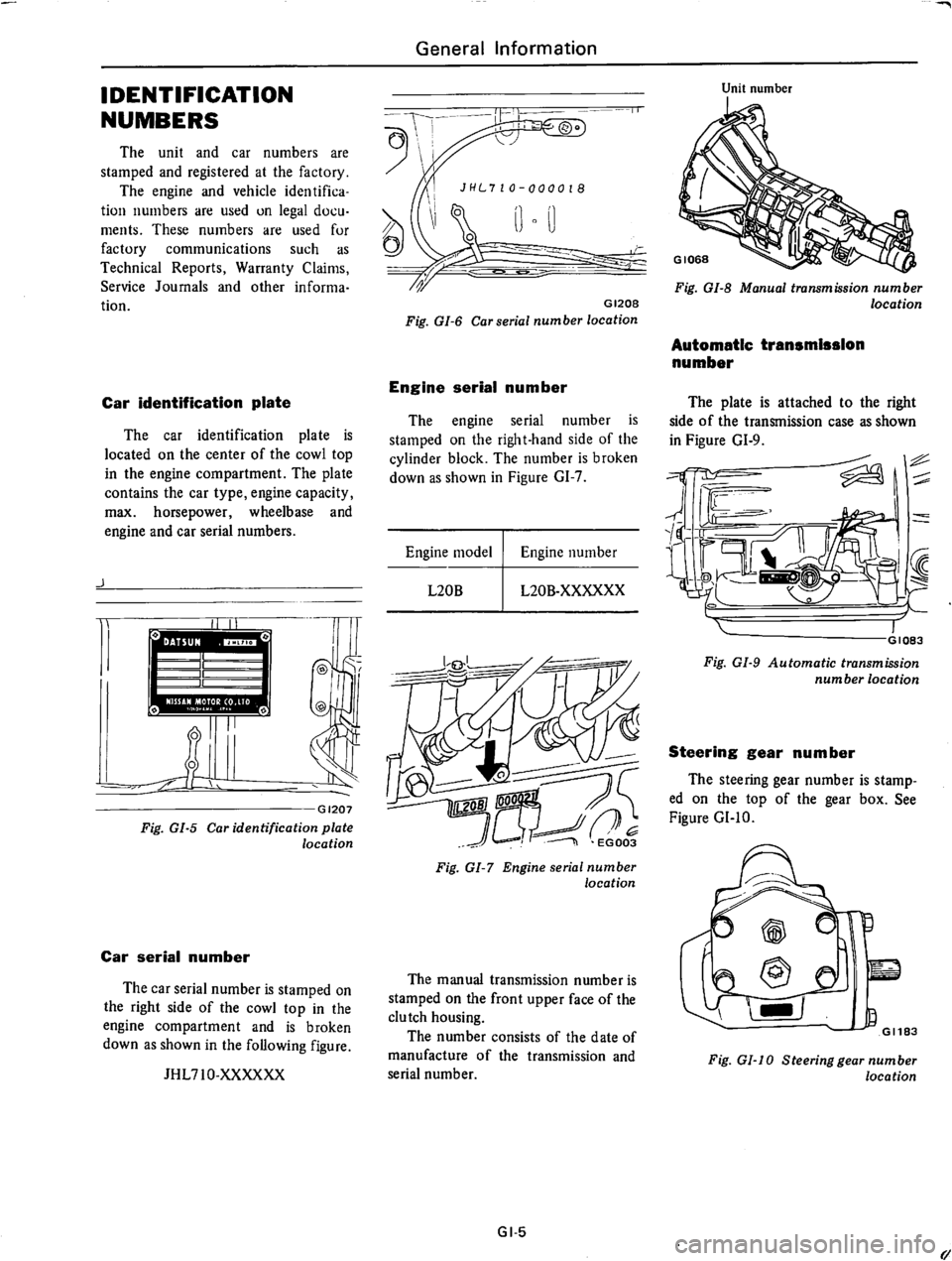 DATSUN 710 1975  Service Manual 