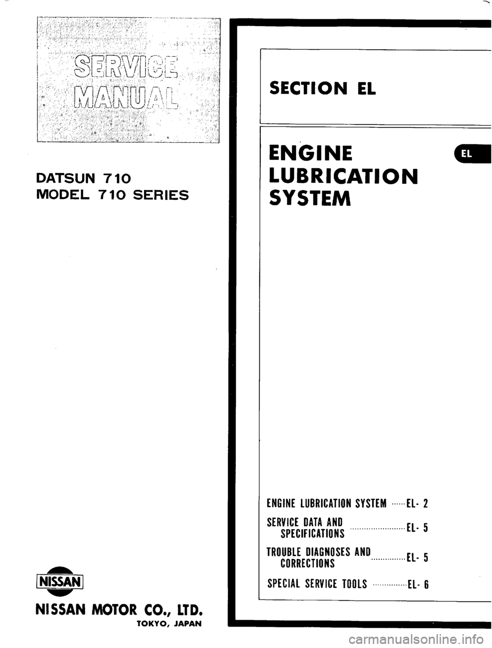 DATSUN 710 1975 Manual Online 
