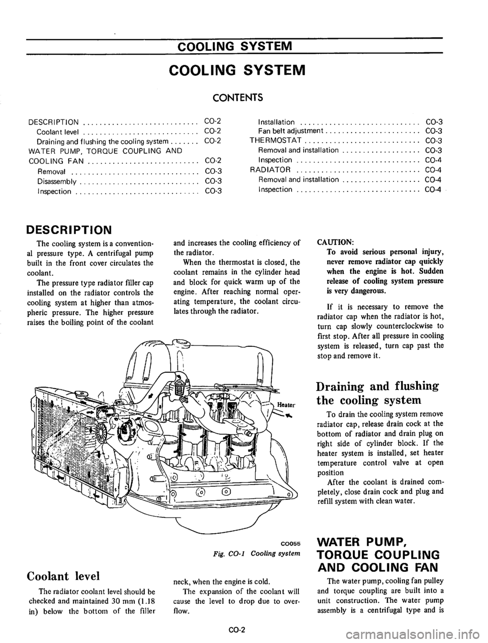 DATSUN 710 1975 Owners Manual 