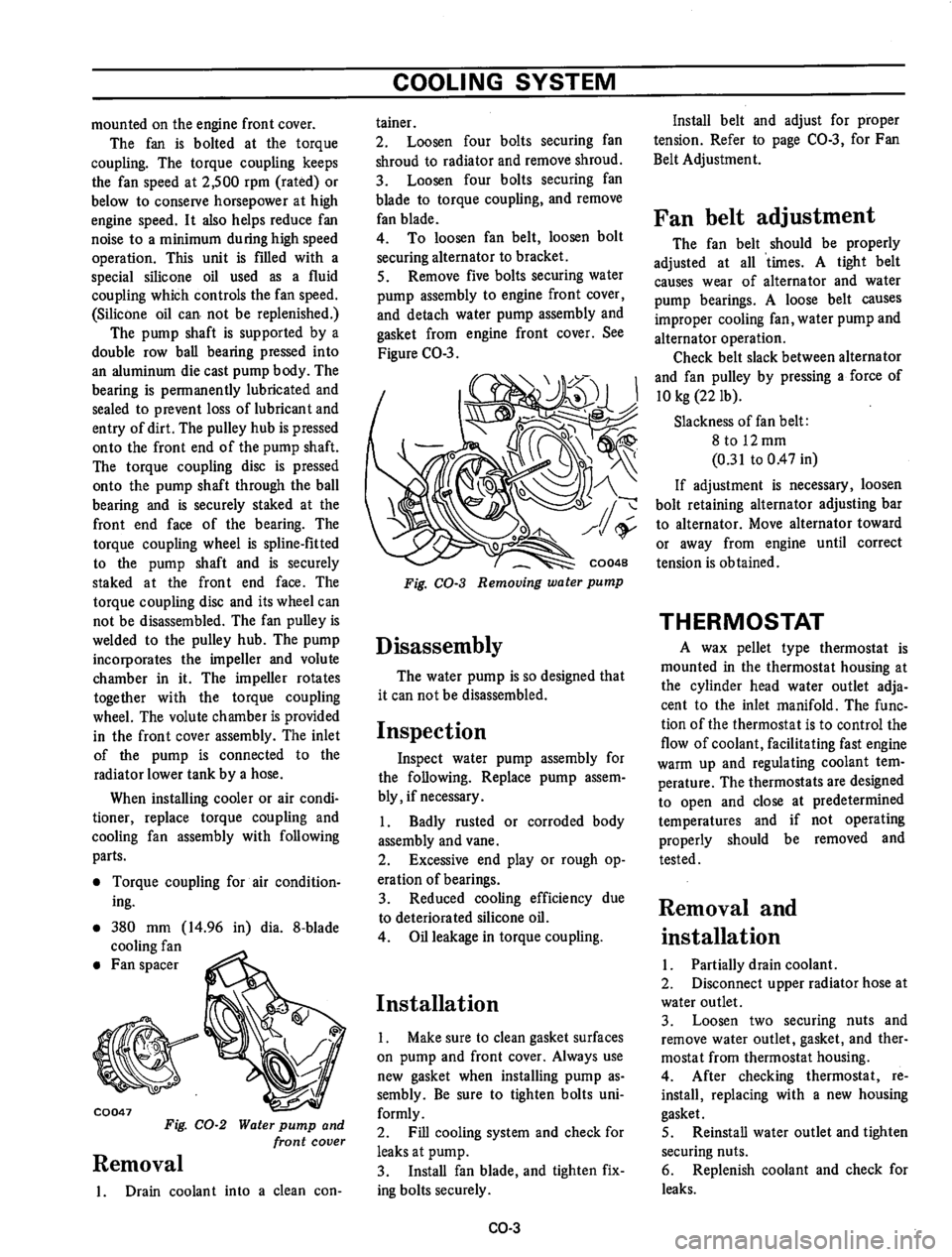 DATSUN 710 1975 Owners Manual 